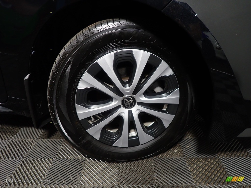 2021 Corolla Hybrid LE - Black Sand Pearl / Black photo #36