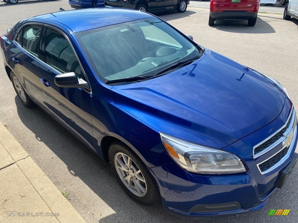 2013 Malibu LS - Blue Topaz Metallic / Jet Black/Titanium photo #21