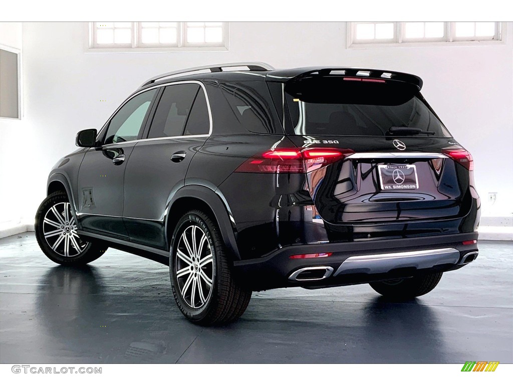 2024 GLE 350 4Matic - Black / Bahia Brown/Black photo #2