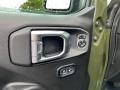 Black 2024 Jeep Wrangler 4-Door Willys 4x4 Door Panel