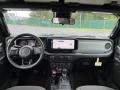 Black 2024 Jeep Wrangler 4-Door Willys 4x4 Dashboard