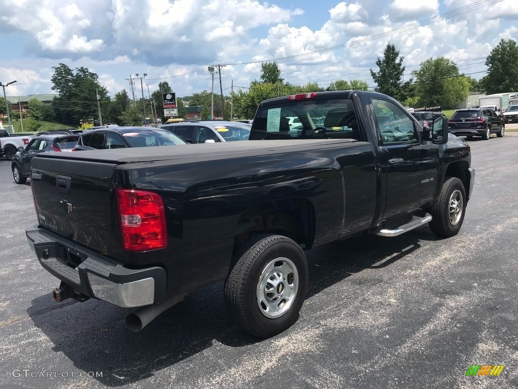 2011 Silverado 2500HD Regular Cab - Black / Dark Titanium photo #7