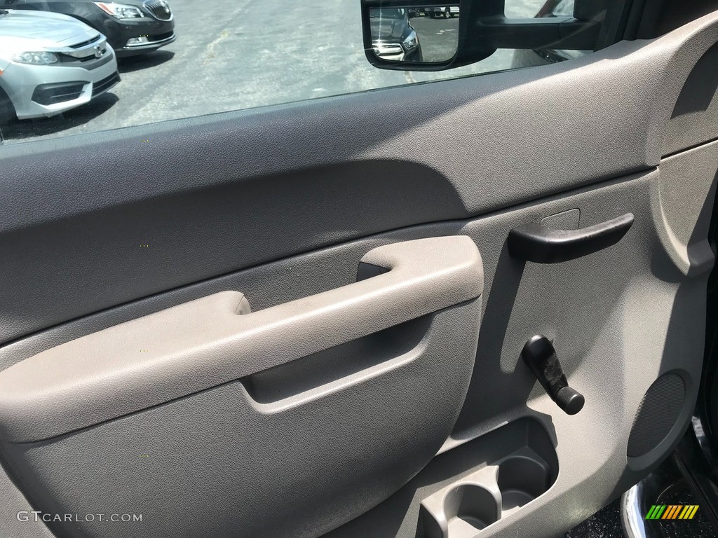 2011 Chevrolet Silverado 2500HD Regular Cab Dark Titanium Door Panel Photo #146364171