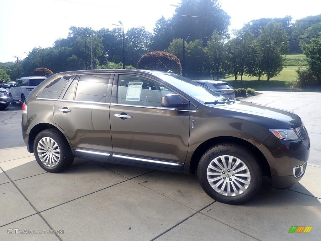 2011 MKX AWD - Earth Metallic / Charcoal Black photo #7