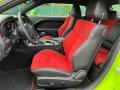 Ruby Red/Black Front Seat Photo for 2023 Dodge Challenger #146364198