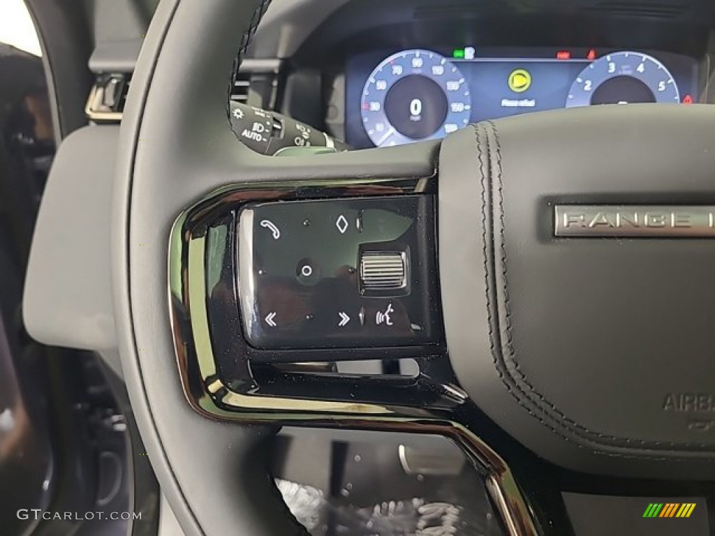 2024 Land Rover Range Rover Velar Dynamic SE Ebony Steering Wheel Photo #146364203