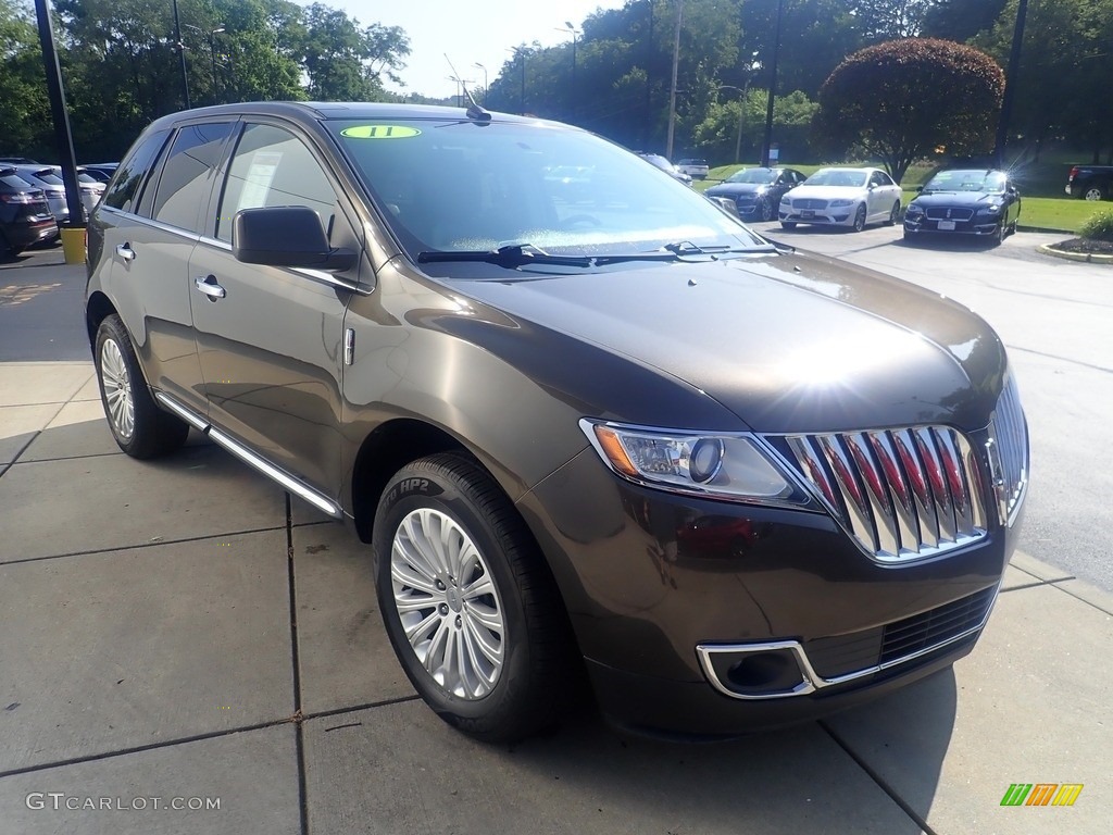 2011 MKX AWD - Earth Metallic / Charcoal Black photo #8