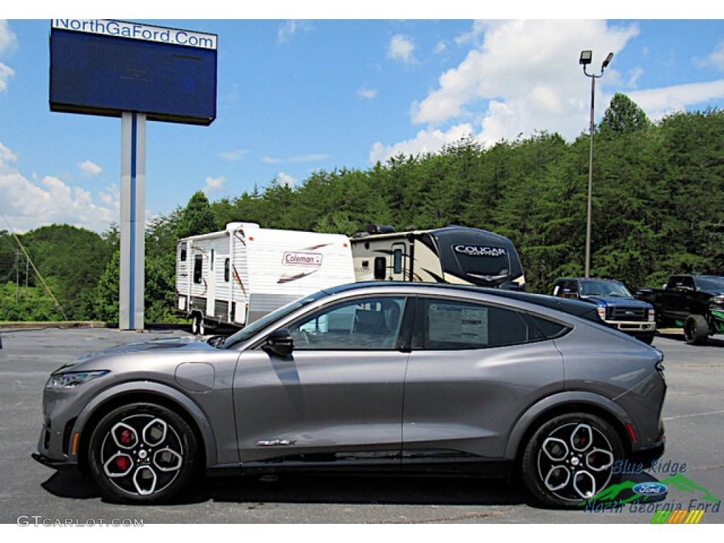 Carbonized Gray Metallic 2023 Ford Mustang Mach-E GT eAWD Exterior Photo #146364776