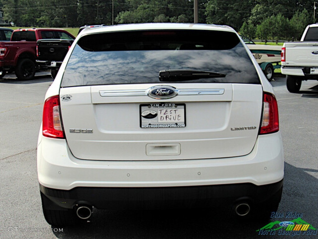 2013 Edge Limited - White Platinum Tri-Coat / Medium Light Stone photo #4