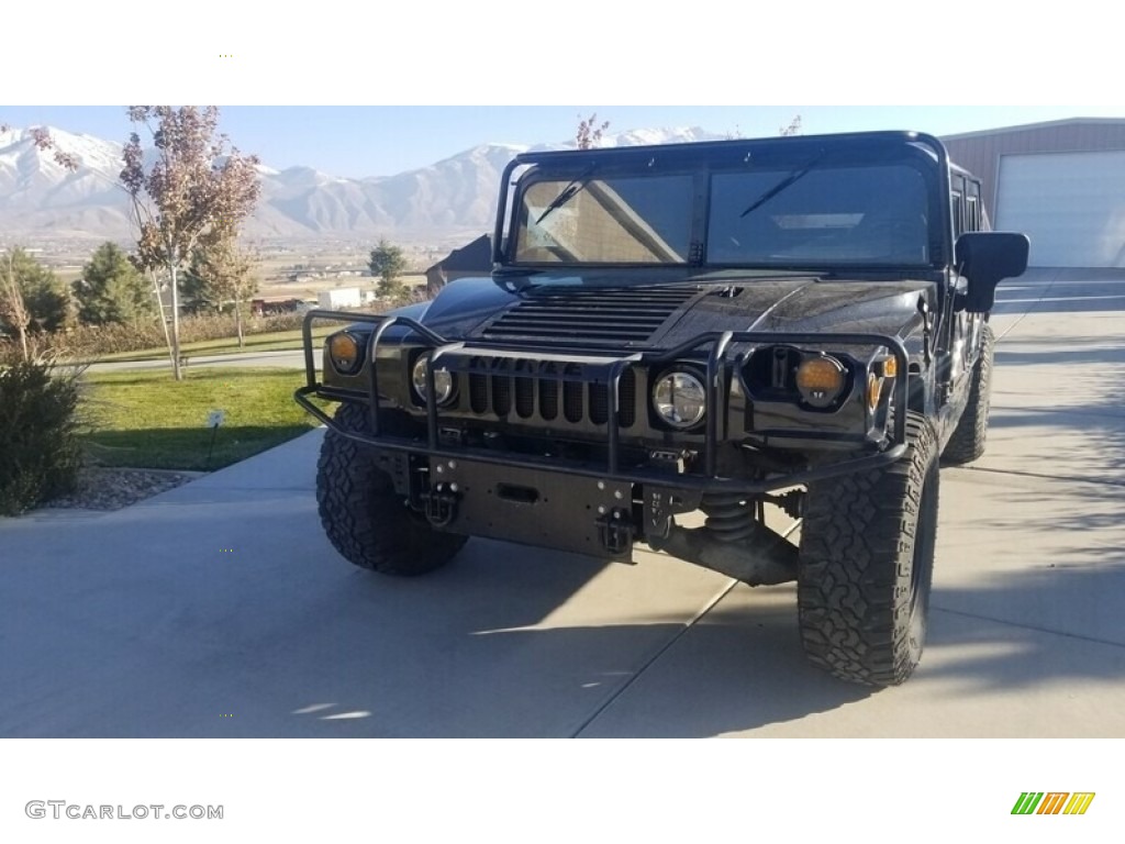 Black 1986 Hummer H1 Hard Top Exterior Photo #146364851