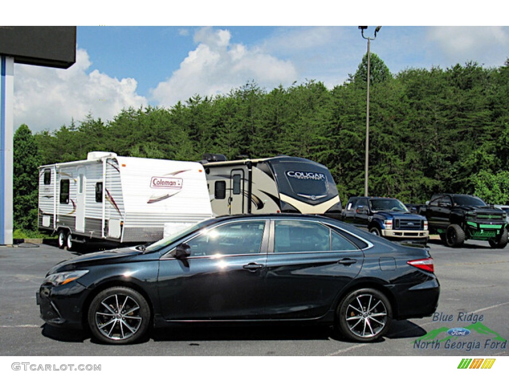 2015 Camry XSE V6 - Cosmic Gray Mica / Black photo #2