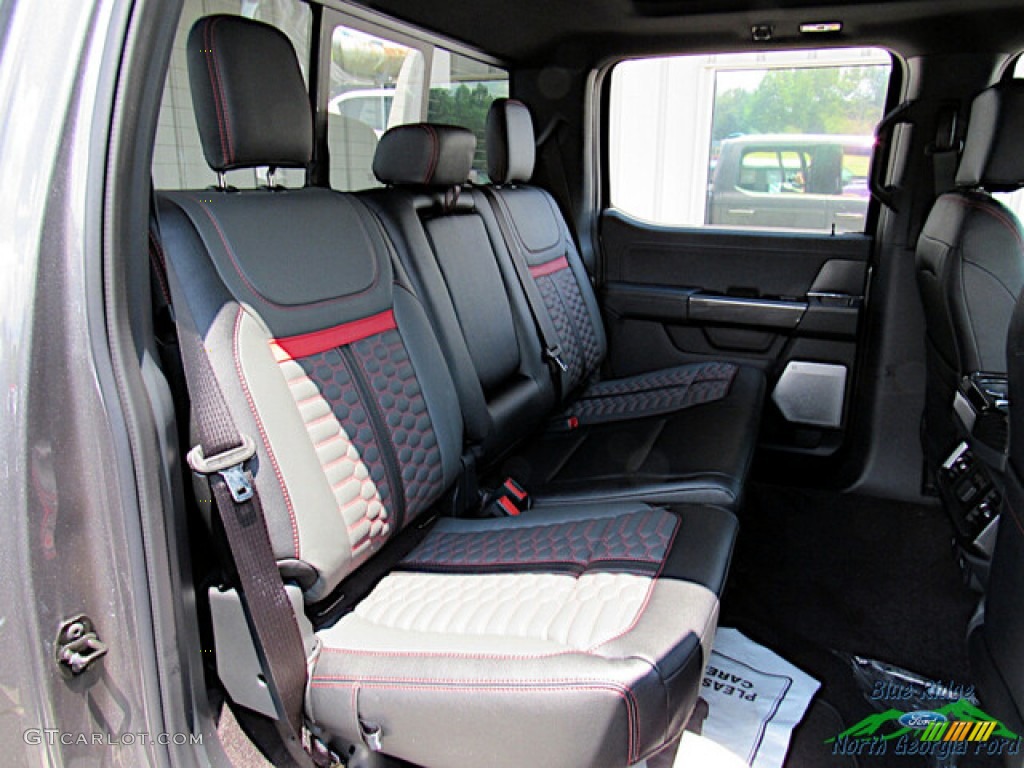 2023 Ford F150 Shelby SuperCrew 4x4 Rear Seat Photo #146365562