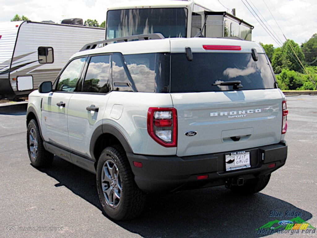 2023 Bronco Sport Badlands 4x4 - Cactus Gray / Ebony photo #3