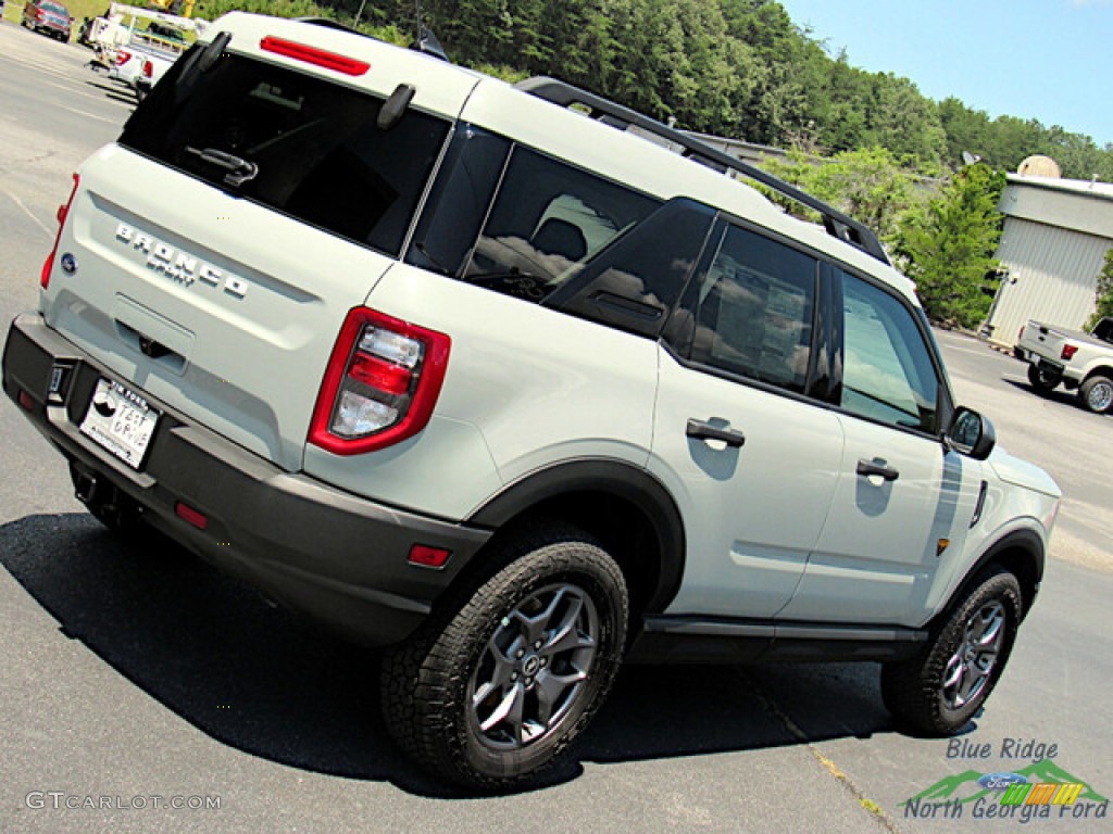 2023 Bronco Sport Badlands 4x4 - Cactus Gray / Ebony photo #28