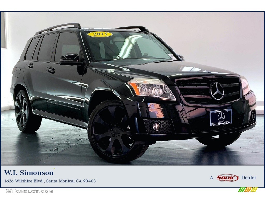 2011 GLK 350 - Black / Black photo #1