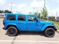 Hydro Blue Pearl - Wrangler 4-Door Sahara 4xe Hybrid Photo No. 6