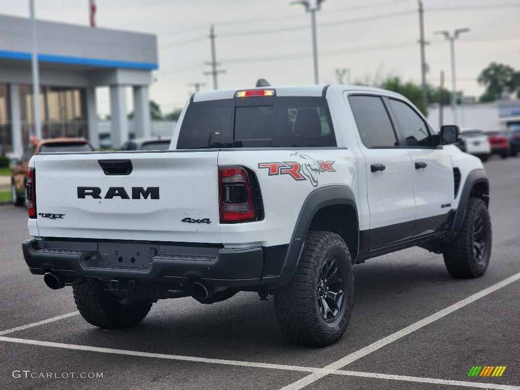 Bright White 2022 Ram 1500 TRX Crew Cab 4x4 Exterior Photo #146366992