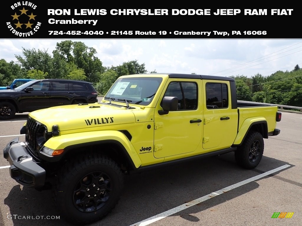 2023 Gladiator Willys 4x4 - High Velocity / Black photo #1