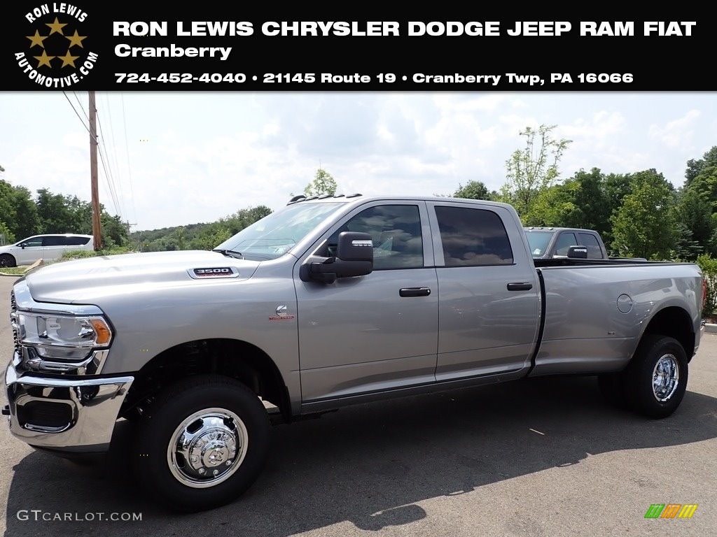 2023 3500 Tradesman Crew Cab 4x4 - Billet Silver Metallic / Black photo #1