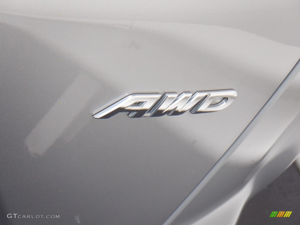 2018 CR-V EX-L AWD - Lunar Silver Metallic / Black photo #9