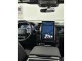 Black 2023 Ford F150 Lightning Lariat 4x4 Dashboard