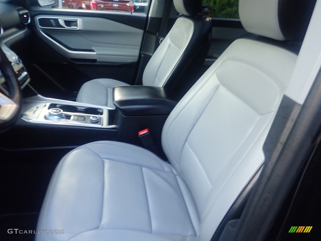 2021 Explorer XLT 4WD - Agate Black Metallic / Light Slate photo #19