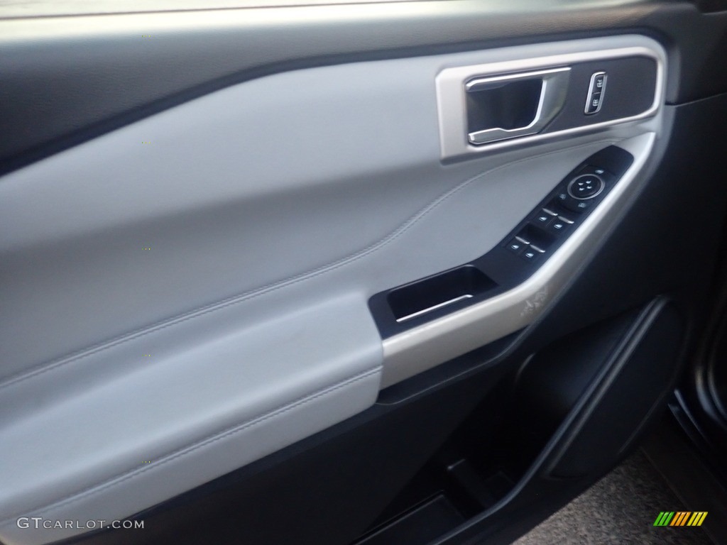 2021 Explorer XLT 4WD - Agate Black Metallic / Light Slate photo #23