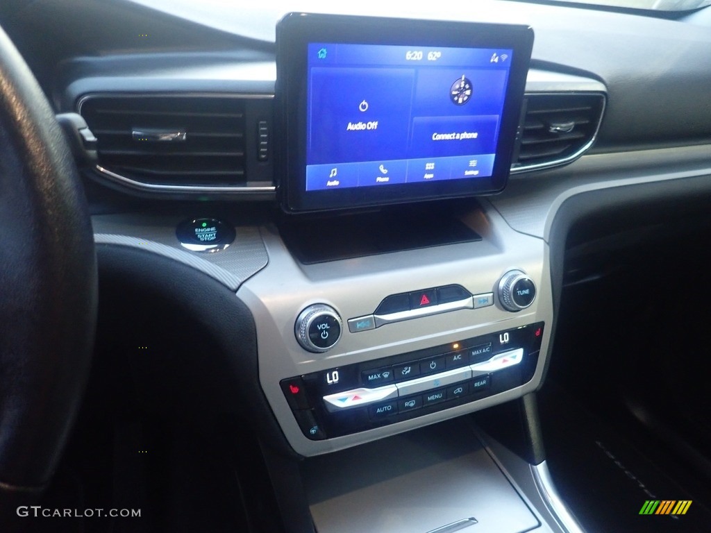 2021 Explorer XLT 4WD - Agate Black Metallic / Light Slate photo #26