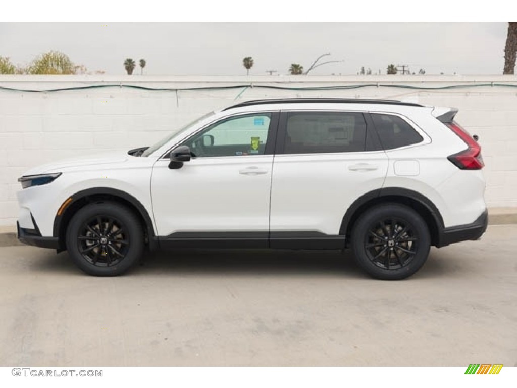 Platinum White Pearl 2023 Honda CR-V Sport Hybrid Exterior Photo #146370408