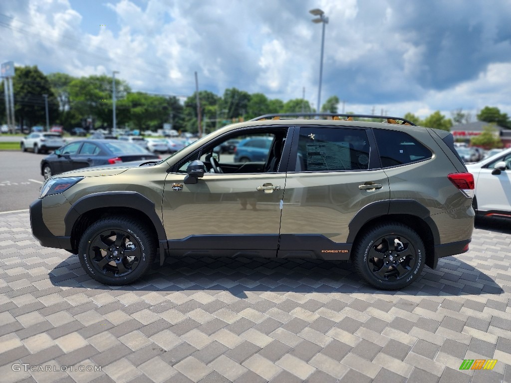 2023 Forester Wilderness - Autumn Green Metallic / Black photo #3
