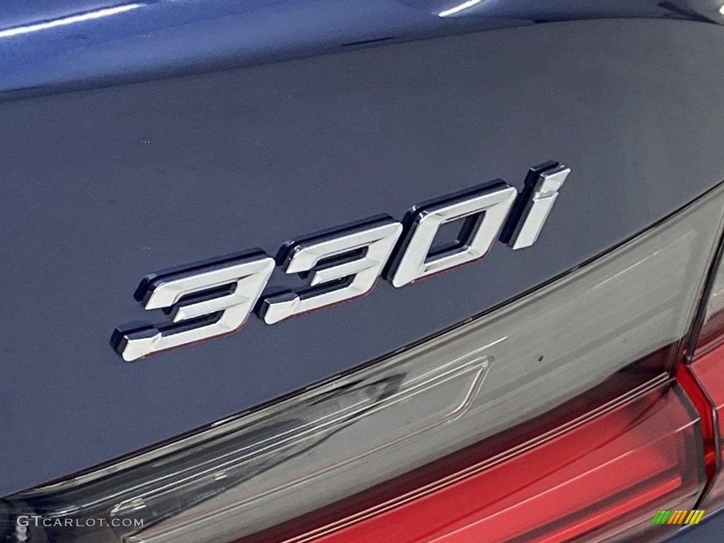2020 3 Series 330i Sedan - Mediterranean Blue Metallic / Black photo #10