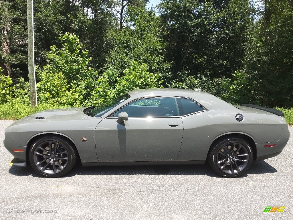 Destroyer Grey 2023 Dodge Challenger R/T Scat Pack Plus Exterior Photo #146372246