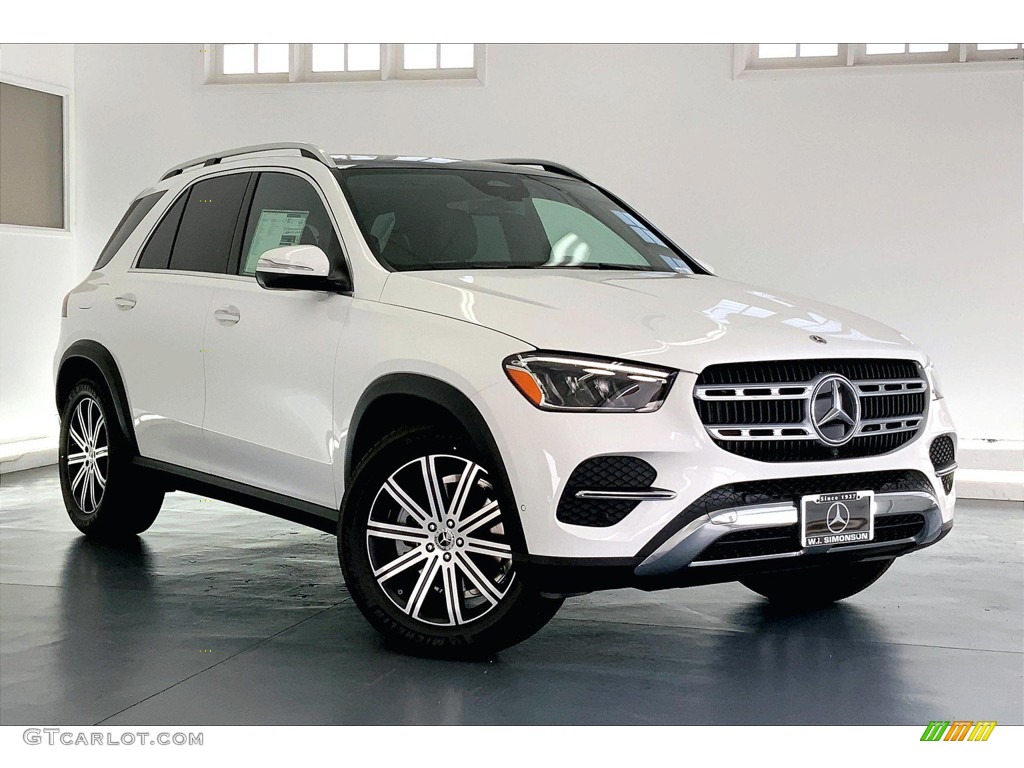 2024 GLE 350 4Matic - Polar White / Bahia Brown/Black photo #12