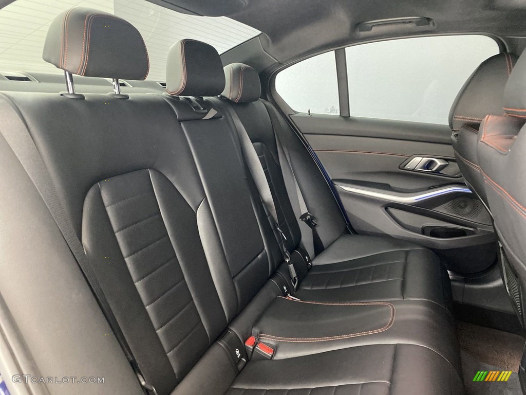 2020 3 Series 330i Sedan - Mediterranean Blue Metallic / Black photo #37