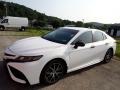 Front 3/4 View of 2023 Camry SE Nightshade AWD