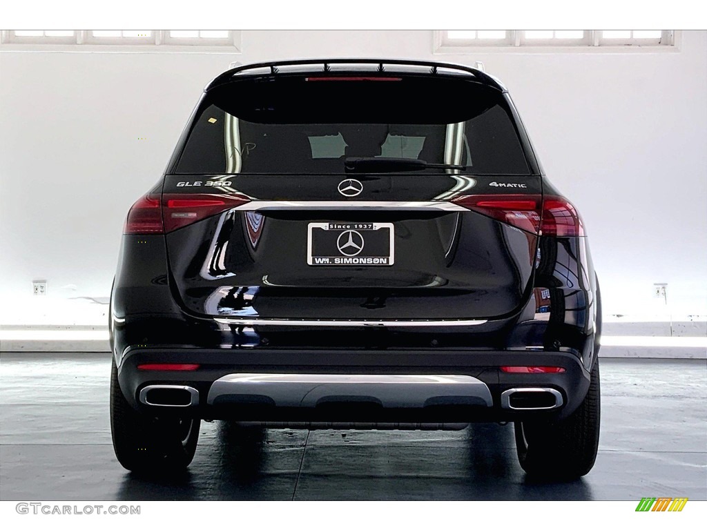 2024 GLE 350 4Matic - Black / Black photo #3