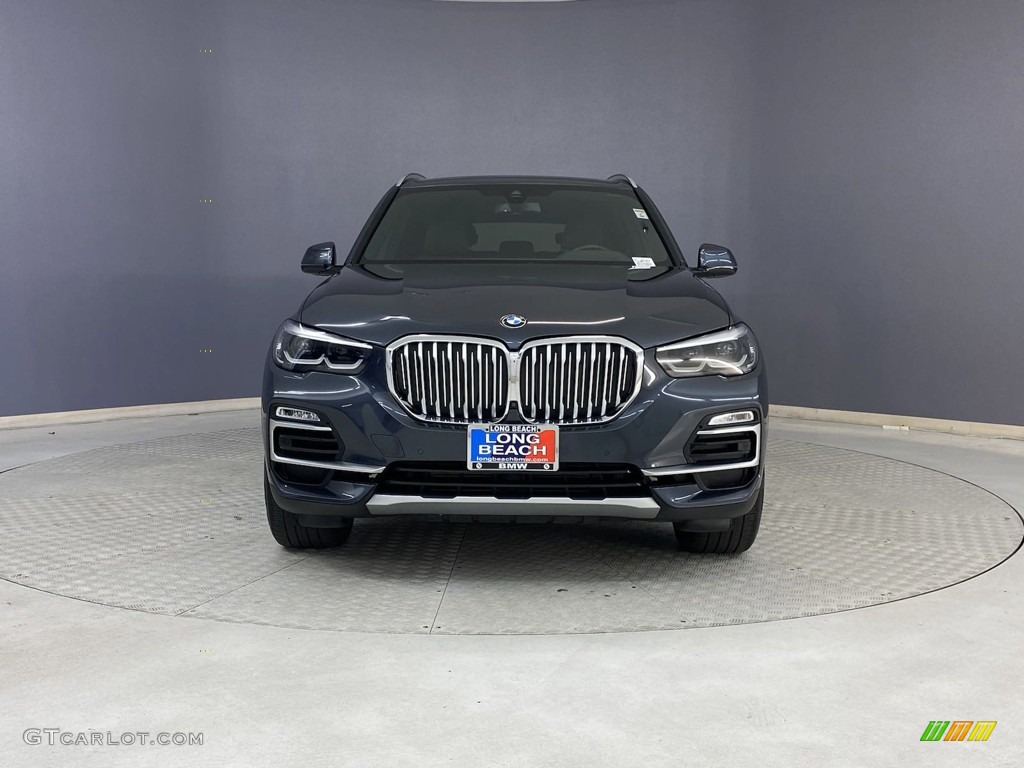 2020 X5 sDrive40i - Arctic Grey Metallic / Black photo #2