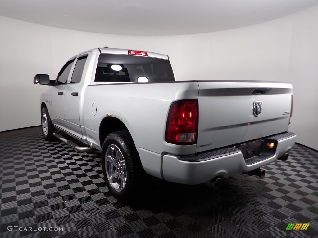 2013 1500 Express Quad Cab 4x4 - Bright Silver Metallic / Black/Diesel Gray photo #4