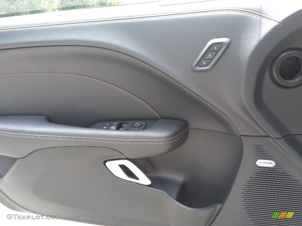 2023 Dodge Challenger GT HEMI Orange Edition Black Door Panel Photo #146373206