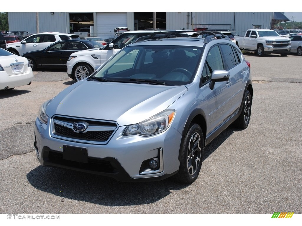 2016 Crosstrek 2.0i Limited - Ice Silver Metallic / Black photo #1