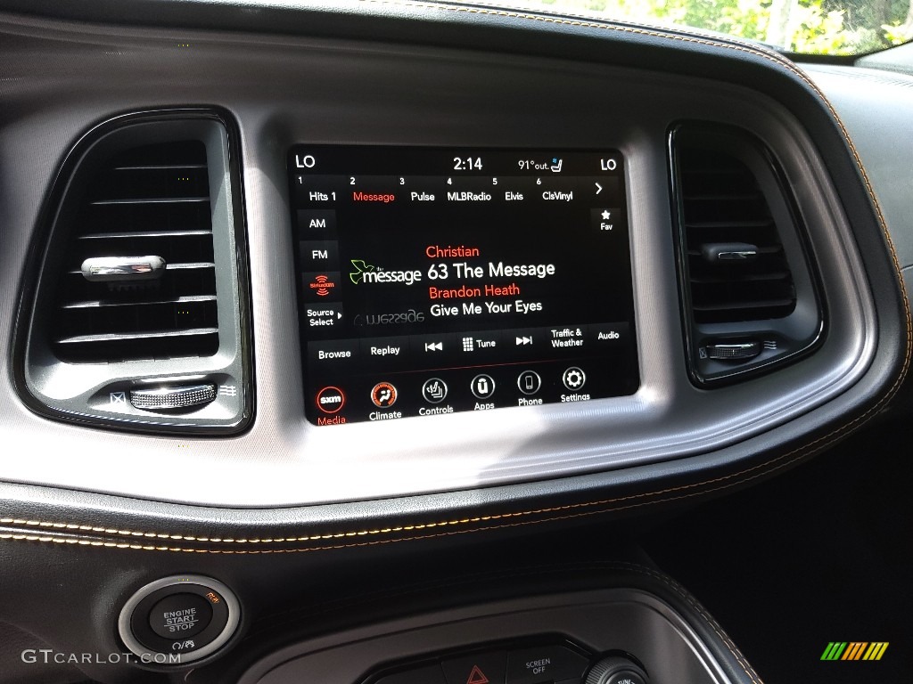 2023 Dodge Challenger GT HEMI Orange Edition Controls Photo #146373284