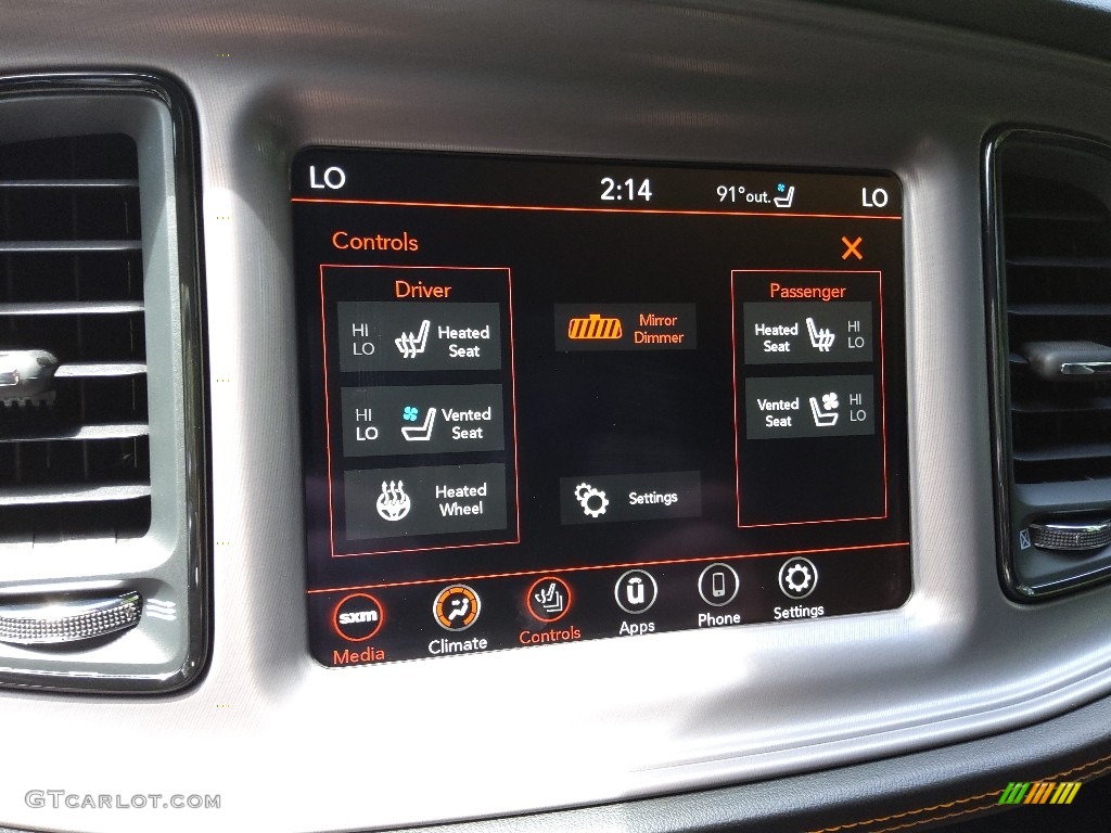 2023 Dodge Challenger GT HEMI Orange Edition Controls Photos