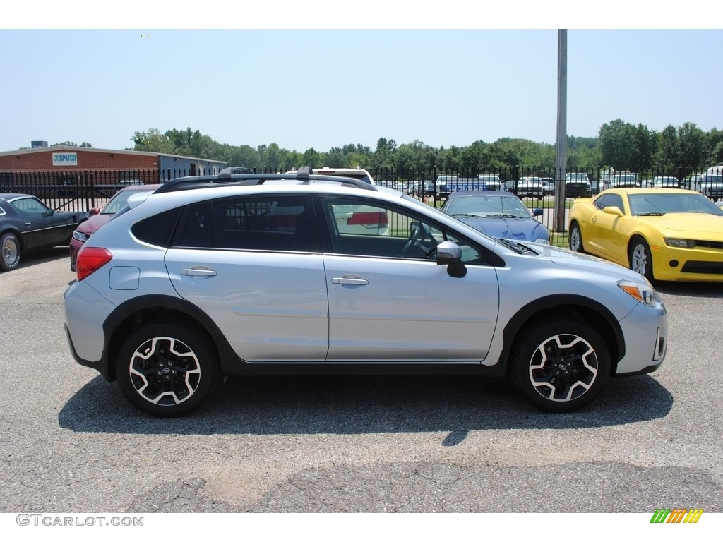 2016 Crosstrek 2.0i Limited - Ice Silver Metallic / Black photo #6