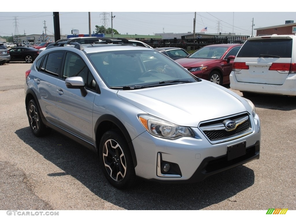 2016 Crosstrek 2.0i Limited - Ice Silver Metallic / Black photo #7