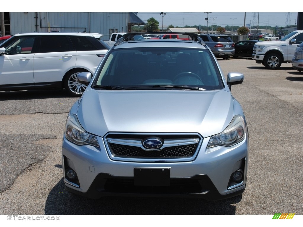 2016 Crosstrek 2.0i Limited - Ice Silver Metallic / Black photo #8