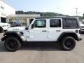 Bright White 2024 Jeep Wrangler 4-Door Willys 4xe Hybrid Exterior