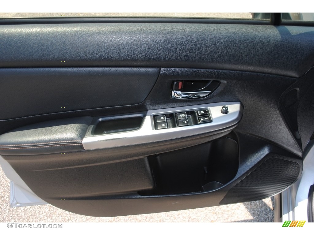 2016 Crosstrek 2.0i Limited - Ice Silver Metallic / Black photo #10