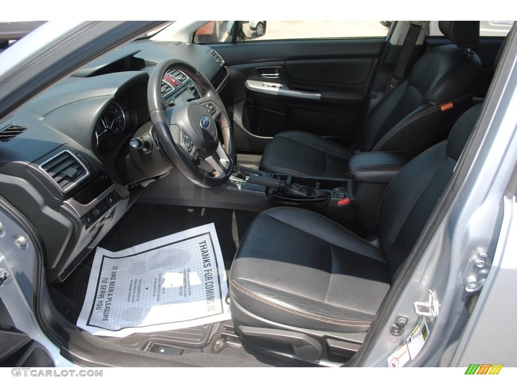 2016 Crosstrek 2.0i Limited - Ice Silver Metallic / Black photo #11