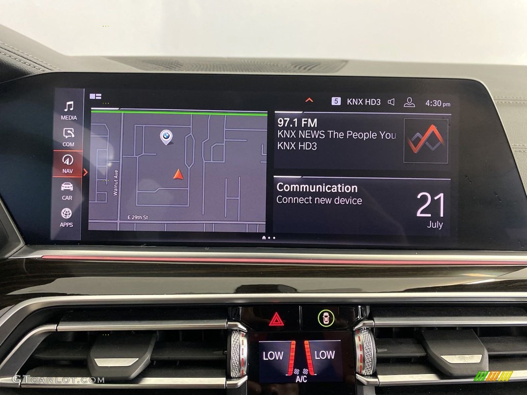 2020 X5 sDrive40i - Arctic Grey Metallic / Black photo #23