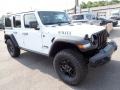 Bright White 2024 Jeep Wrangler 4-Door Willys 4xe Hybrid Exterior